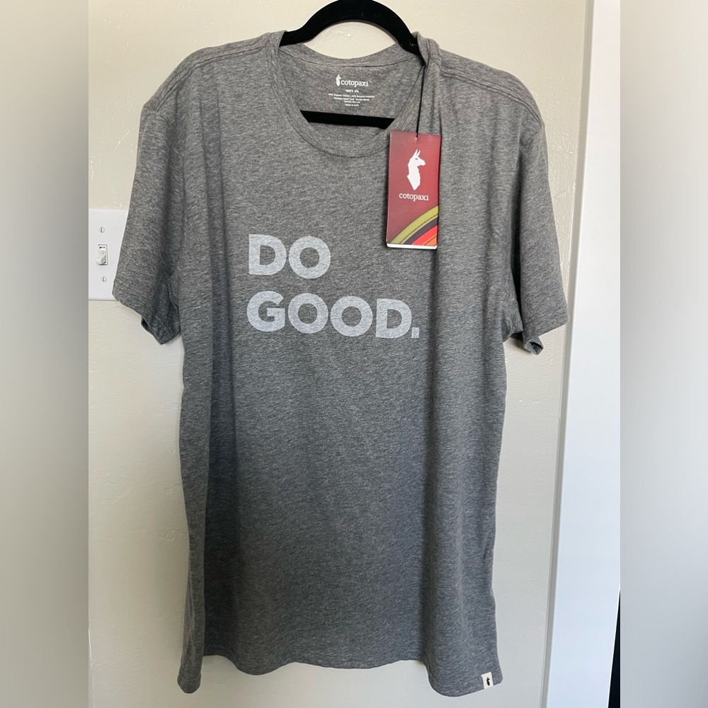 NWT Cotopaxi Shirt Do Good